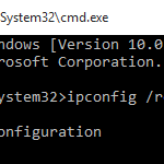 IP-Adresse in Windows 10 erneuern