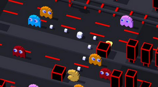 how to get ghosts in crossy road pacman update